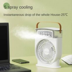 Alternative view of Mini Portable Rechargeble Cooling Mist Fan / Air Cooler