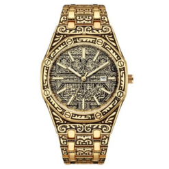 Alternative view of Ayatul kursi calligraphy watch