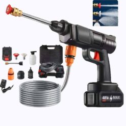 Alternative view of Rechargeable Car washer Gun Machine (Double battery)
